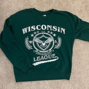Green Crewneck H&M